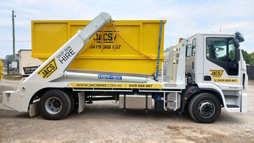 JACS Skip Bin Hire Truck