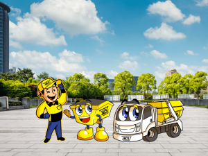 Meet the Dynamic Trio of JACS Skip Bin Hire: Jac, Skip, and Tipper!